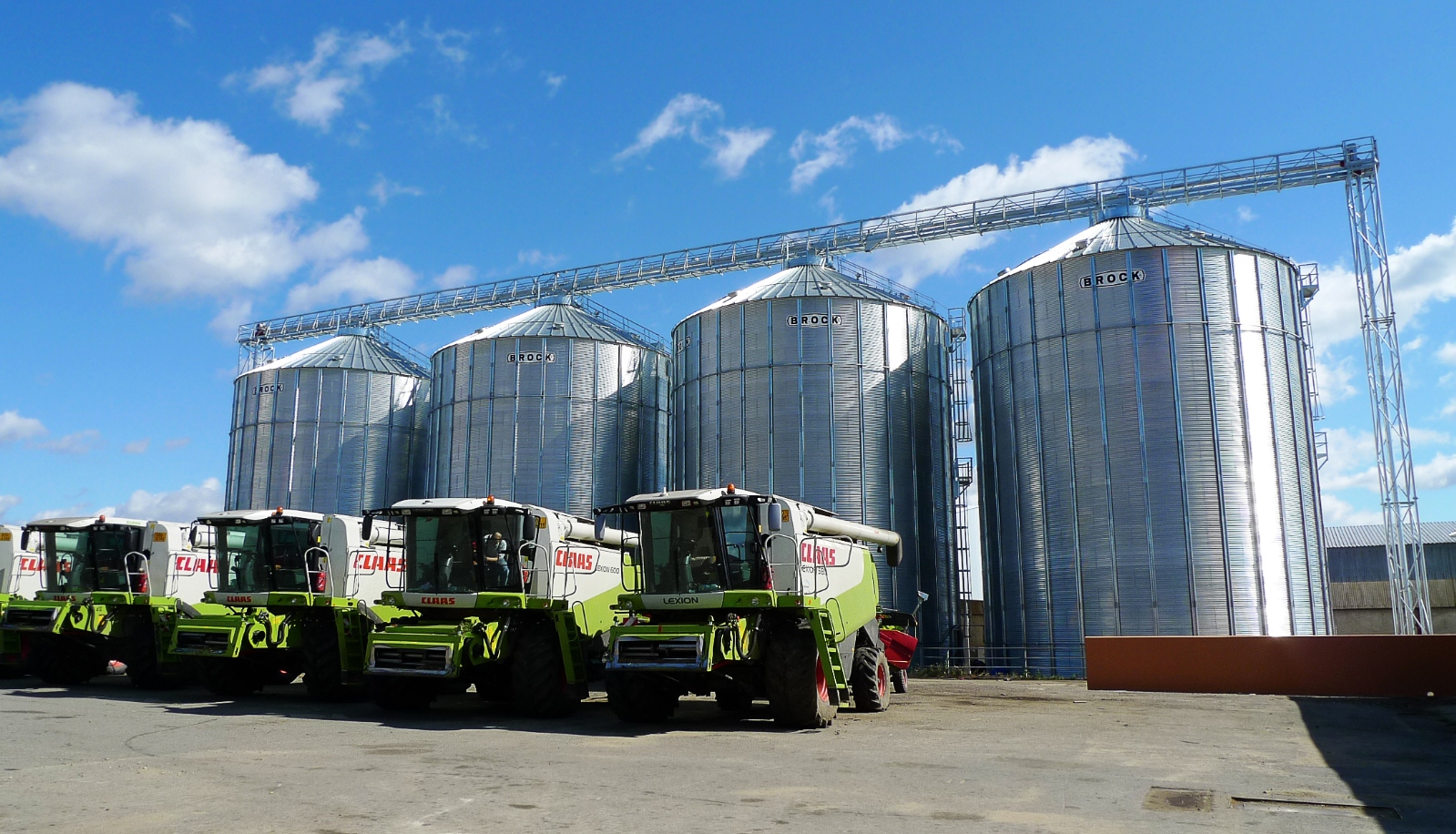 BROCK grain silo